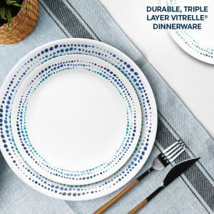 Ocean Blues Vitrelle 12pc  Set