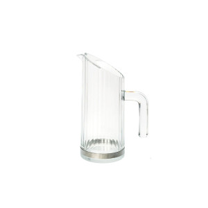 Bamboo Water Pitcher W/Removal Base Polycarbonate 1.0L