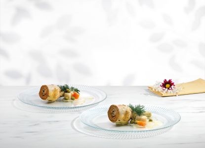 Rain Serving Plate 27cm