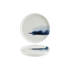 Blue Wave Hygge Round Plate 220X17Mm