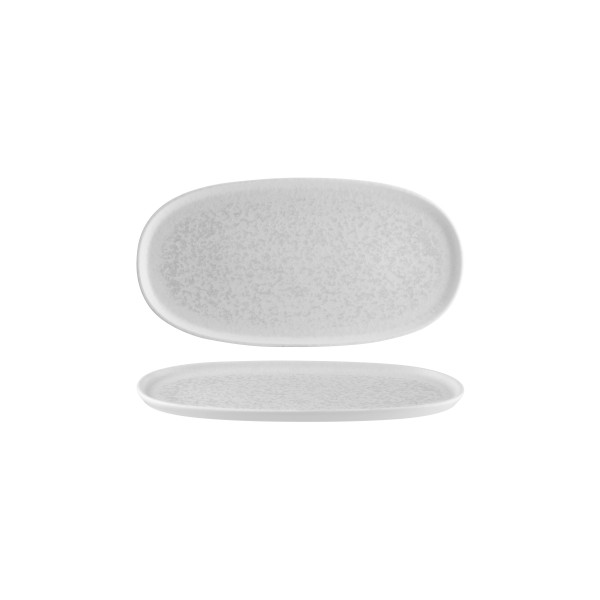 Lunar White Platter 300x160x17mm