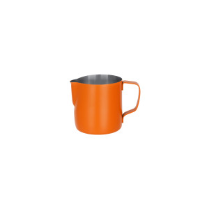 Milk Frothing Jug S/S 350ml Powder Coat Orange