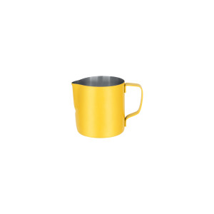 Milk Frothing Jug S/S 350ml Powder Coat Yellow