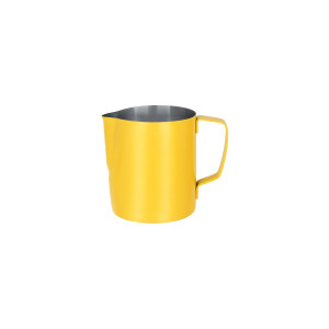 Milk Frothing Jug S/S 600ml Powder Coat Yellow