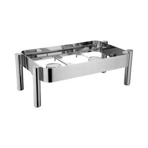 Chafer Stand Rectangular Stainless Steel 1/1 Size to Suit 54901