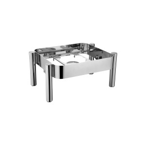 Chafer Stand Rectangular Stainless Steel 1/2 Size to Suit 54902