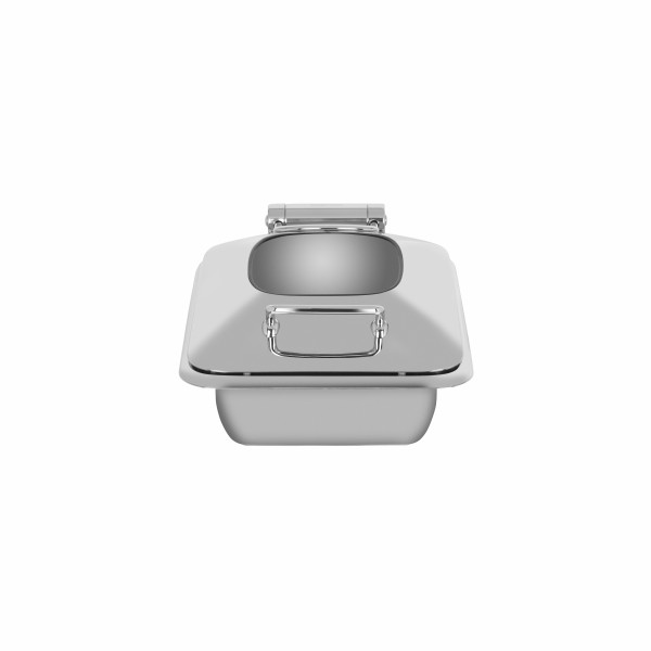 Ultra Chafer Rectangular 1/2 Size with Glass Lid