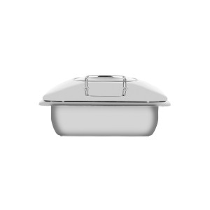 Ultra Chafer Rectangular 2/3 Size with Glass Lid