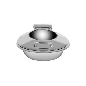 Ultra Chafer Round Large Round with Glass Lid