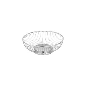 Round Wire Basket Solid Base  245x80mm