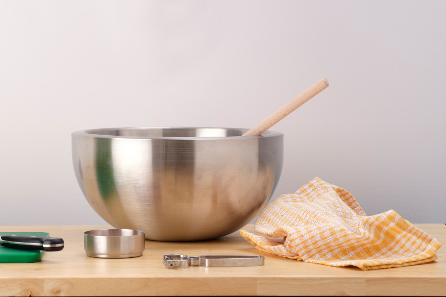 Double Wall Bowl Stainless Steel 3.5L