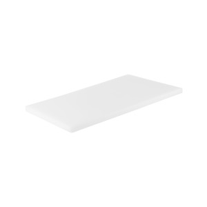 Cutting Board Polyethylene White Gastronorm 1/1 Size 530x325x20mm