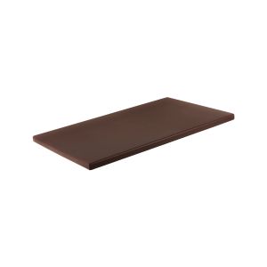 Cutting Board Polyethylene Brown Gastronorm 1/1 Size 530x325x20mm