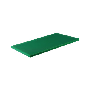Cutting Board Polyethylene Green Gastronorm 1/1 Size 530x325x20mm