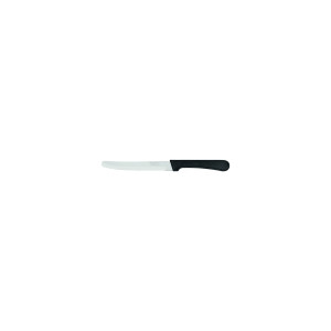 Churrasco Steak Knife Serrated Narrow Blade Black 127mm