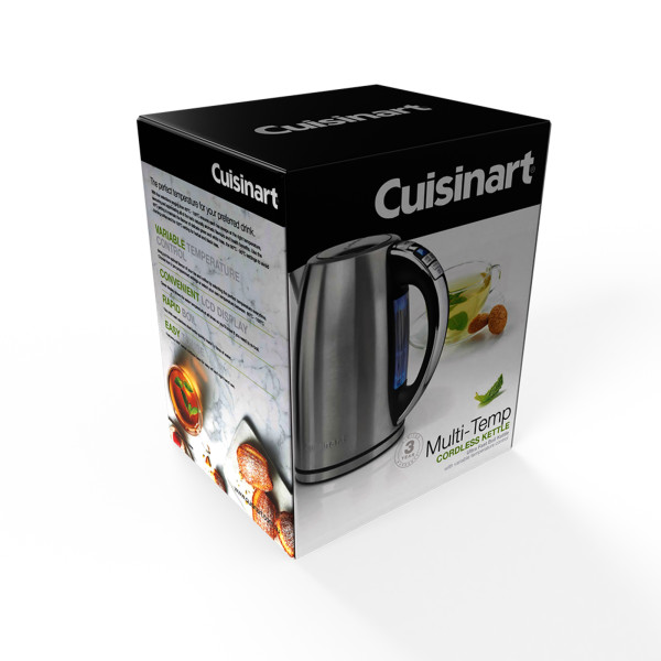 Multi Temp Cordless Kettle