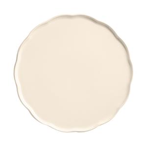 Madeleine Round Serving Platter - Clay