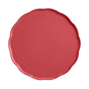 Madeleine Round Serving Platter - Rose Candy