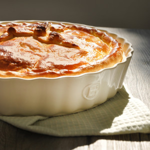 Deep Flan Dish 24 cm - Clay