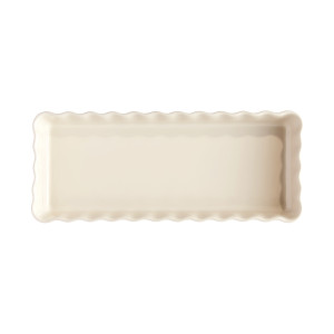 Slim Rectangular Tart Dish - Clay
