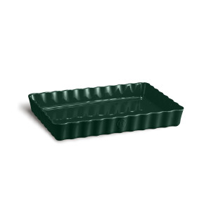 Deep Rectangular Tart Dish - Cedar