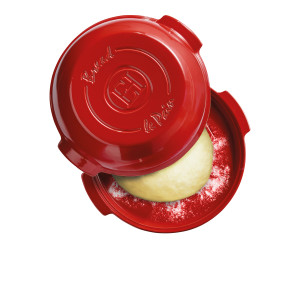 Round Bread Baker - Burgundy