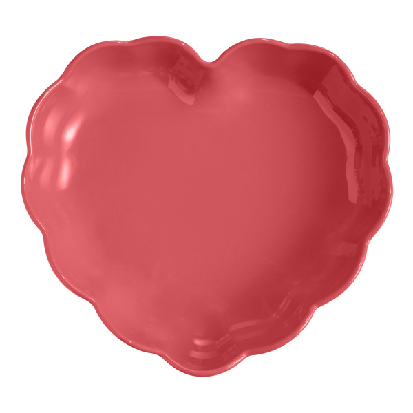 Madeleine Heart Dish - Rose Candy