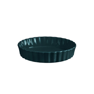 Deep Flan Dish 24 cm - Blue Ocean
