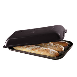 Baguette Bread Baker - Charcoal