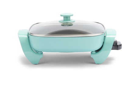 Electric Skillet- Turquoise