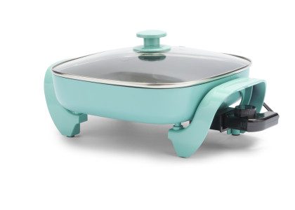 Electric Skillet- Turquoise