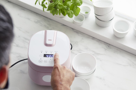 Rice Cooker- Pink 4cups/1,2L