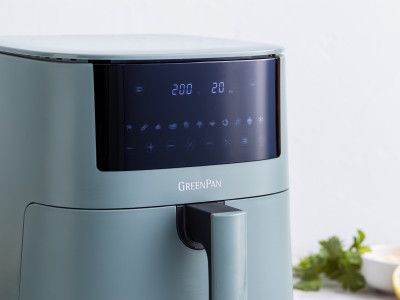 Bistro XXL Coloured Air fryer Smokey Sky Blue - 7.2L
