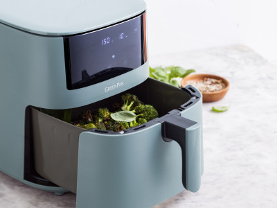 Bistro XXL Coloured Air fryer Smokey Sky Blue - 7.2L