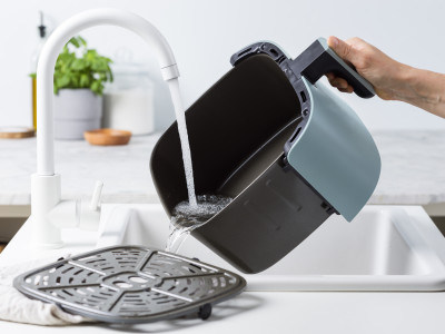 Bistro XXL Coloured Air fryer Smokey Sky Blue - 7.2L