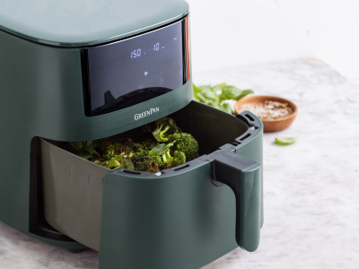 Bistro XXL Coloured Air fryer Pine Green - 7.2L