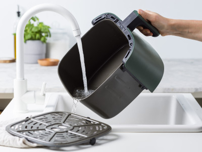 Bistro XXL Coloured Air fryer Pine Green - 7.2L
