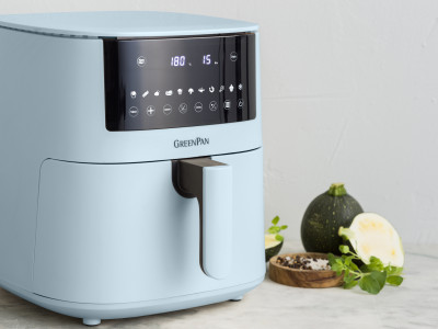 Bistro XXL Coloured Air fryer Light Blue - 7.2L