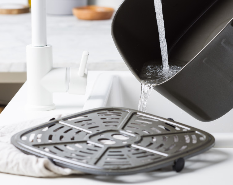Bistro Smokey Blue & Green Airfryer Crisping Tray