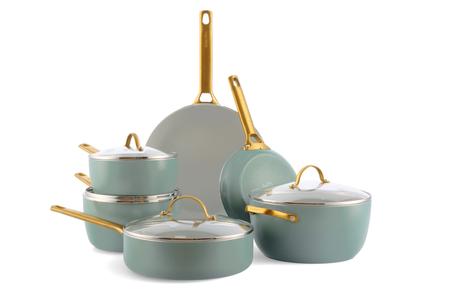 Padova Smokey Blue 6 (10) Piece Cookset