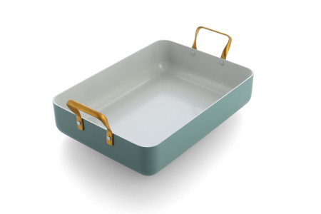 Padova Smokey Blue Roasting Pan