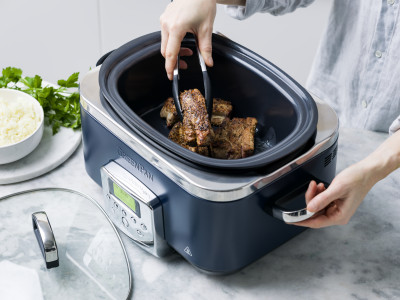 Slow Cooker 6L  - Oxford Blue