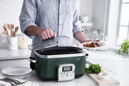 Slow Cooker 6L  - Pine Green
