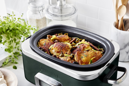 Slow Cooker 6L  - Pine Green