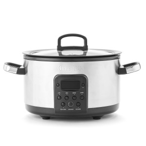 Bistro Slow Cooker 3.7L  - Stainless Steel