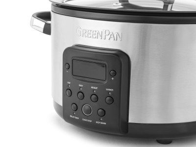 Bistro Slow Cooker 3.7L  - Stainless Steel