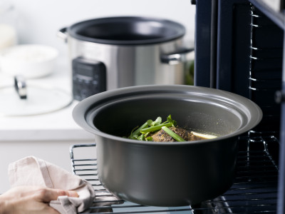 Bistro Slow Cooker 3.7L  - Stainless Steel