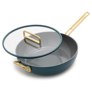 Ceramic Non-Stick 33cm Essential Stanley Pan | Carrara White
