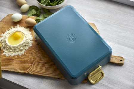 Ceramic Non-Stick Roasting Pan | Venetian Teal