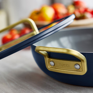 Ceramic Non-Stick 29cm Junior Stanley Pan | Oxford Blue